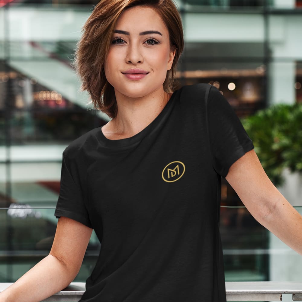 MD by Michael Davis Unisex T-Shirt, Gold Mini Logo