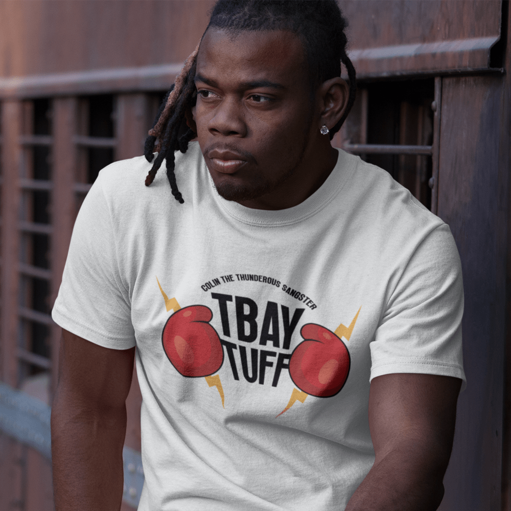 TBAY TUFF II by Colin Sangster, T-Shirt, Black Logo