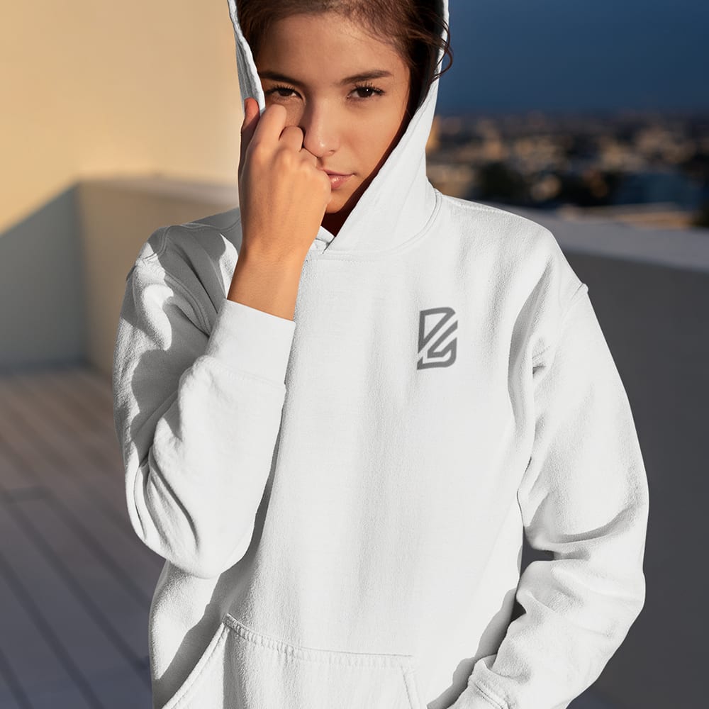 Denis Smirnov Unisex Hoodie, Blcak Mini Logo