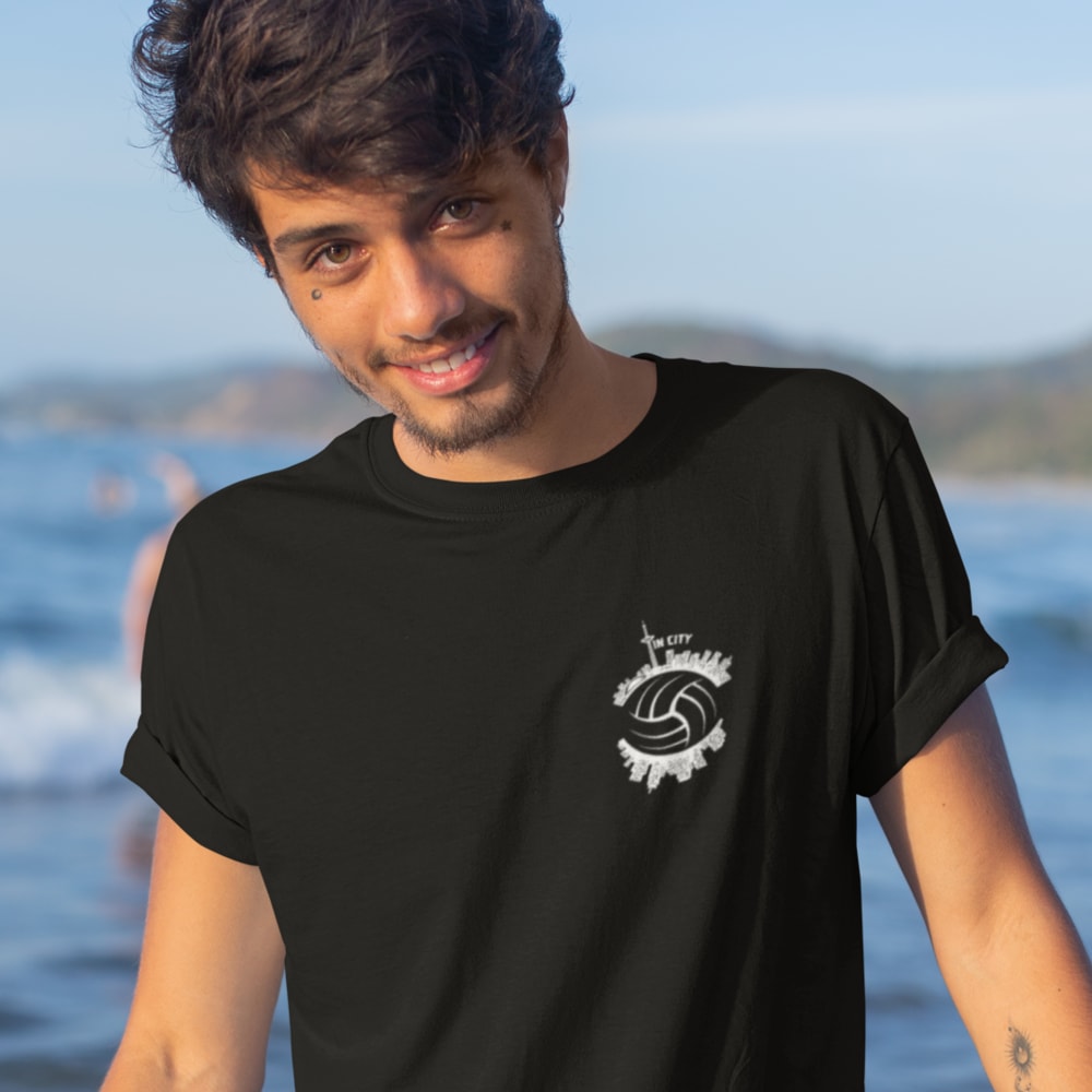 Tin City by Thinesa Sri, T-Shirt, White Logo