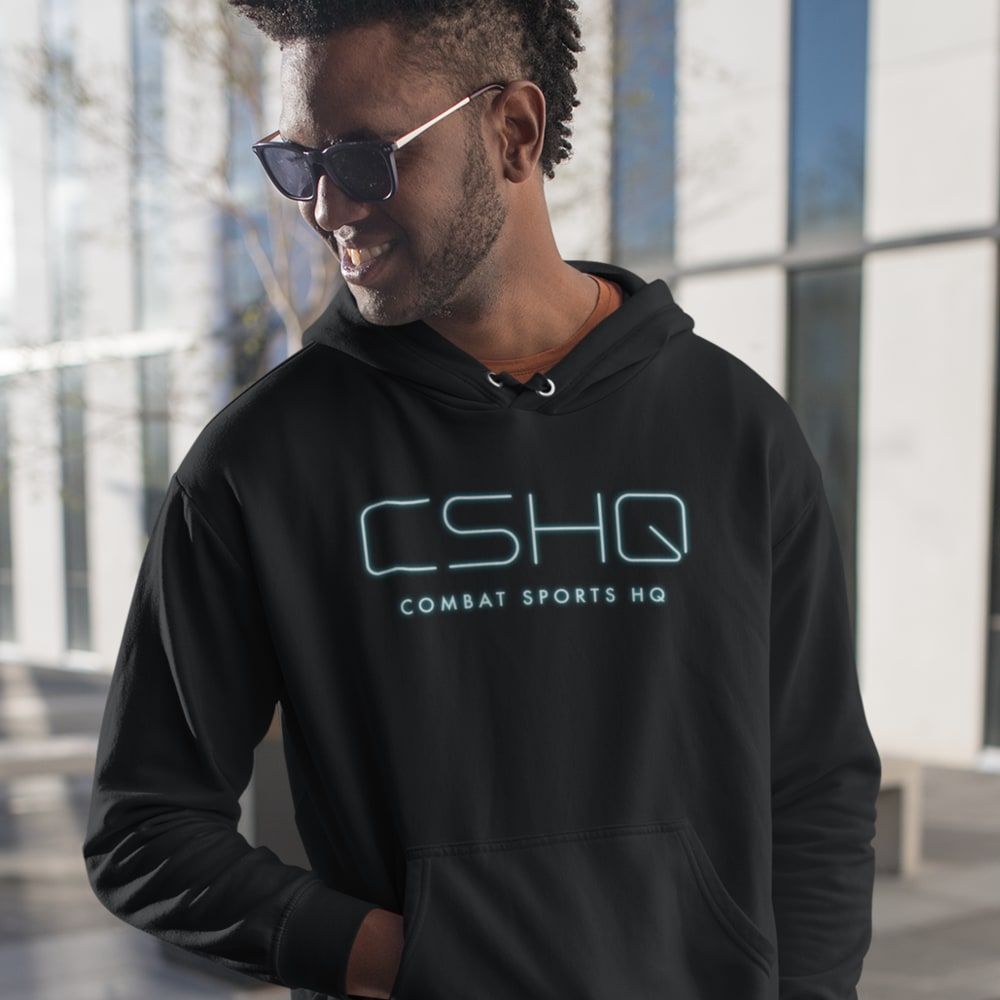 Combat Sports HQ "CSHQ" Hoodie, Blue Logo