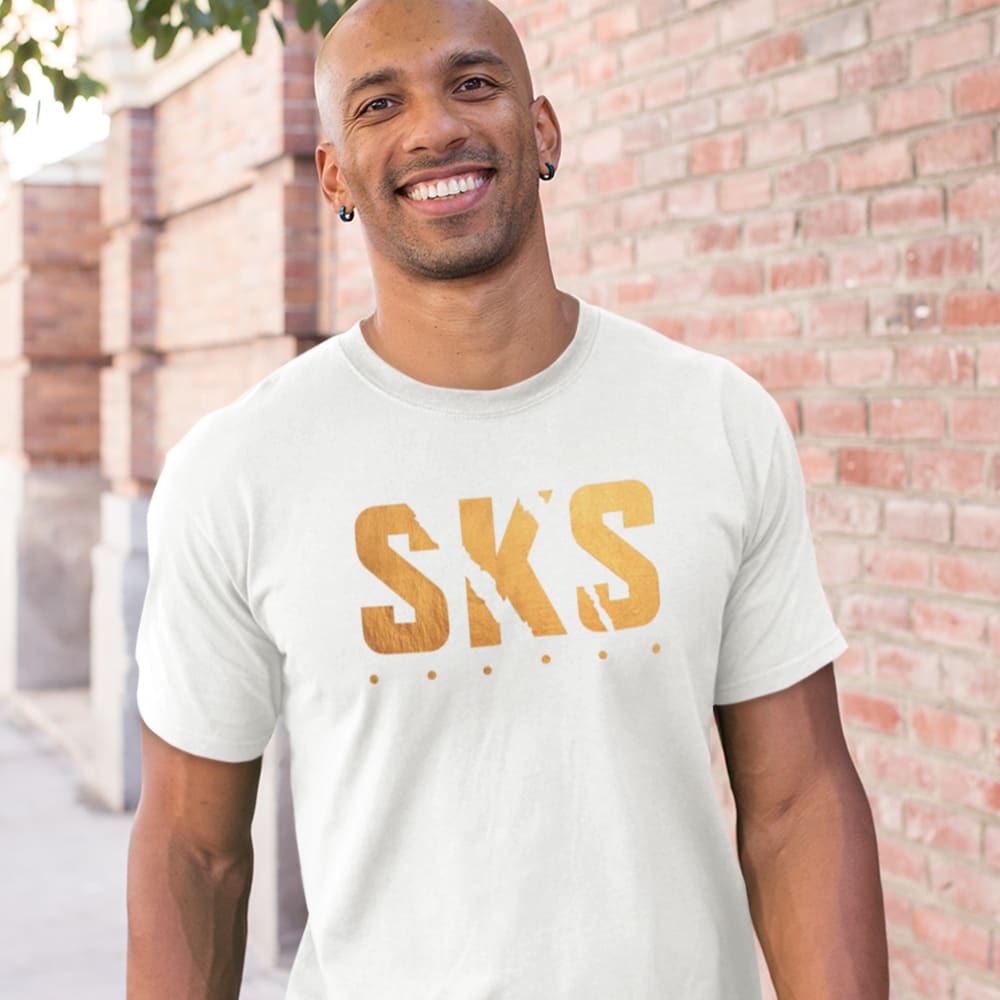 SKS by Solomon Simon T-Shirt, Gold Logo