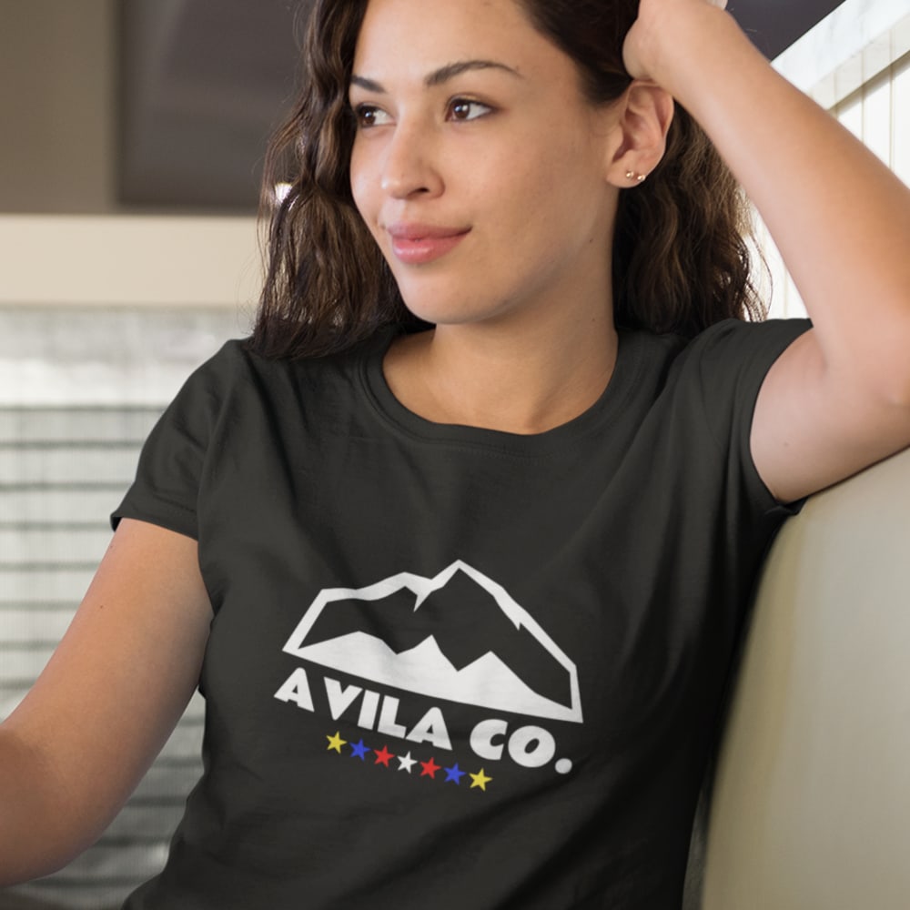 AVILA CO. Women's Shirt, White Logo