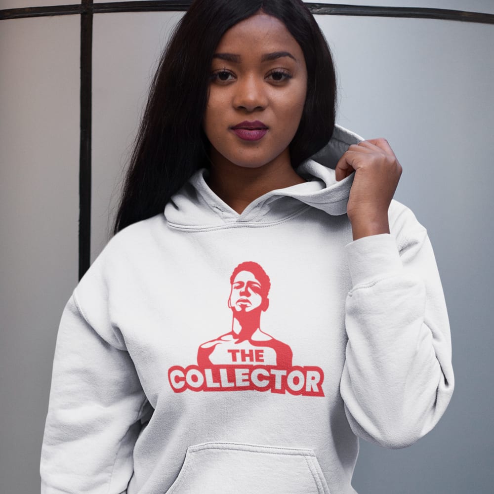 Marcques Stamps Unisex Hoodie, Red Logo
