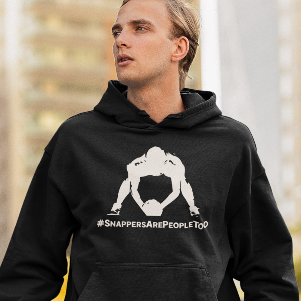 "#SnappersArePeopleToo" Hoodie, Light Logo