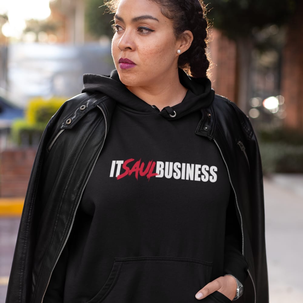IT Saul Business by Saul Rogers Unisex Hoodie, Light Logo