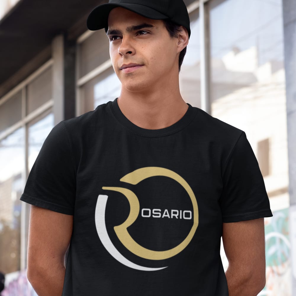 Omar Rosario T-Shirt, White and Gold