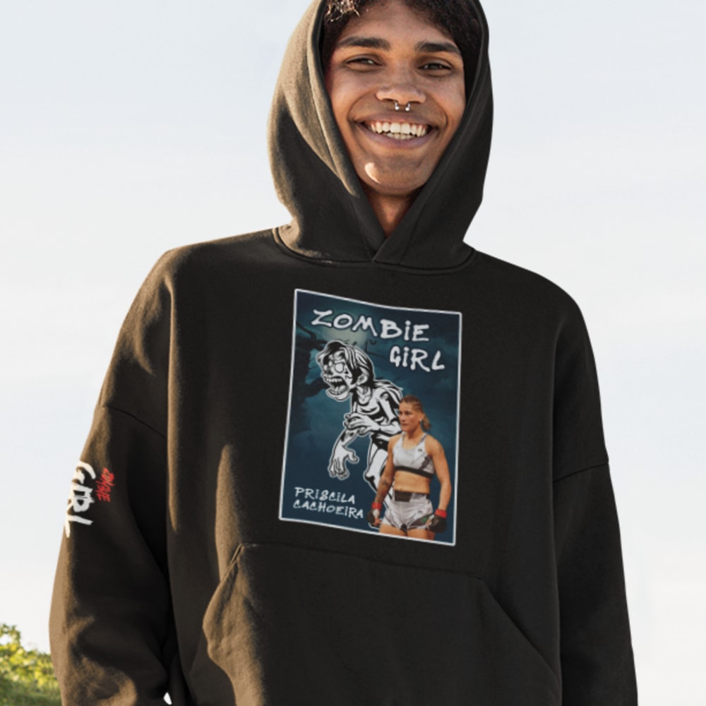 Priscila Cachoeira "Zombie Girl" Hoodie Black