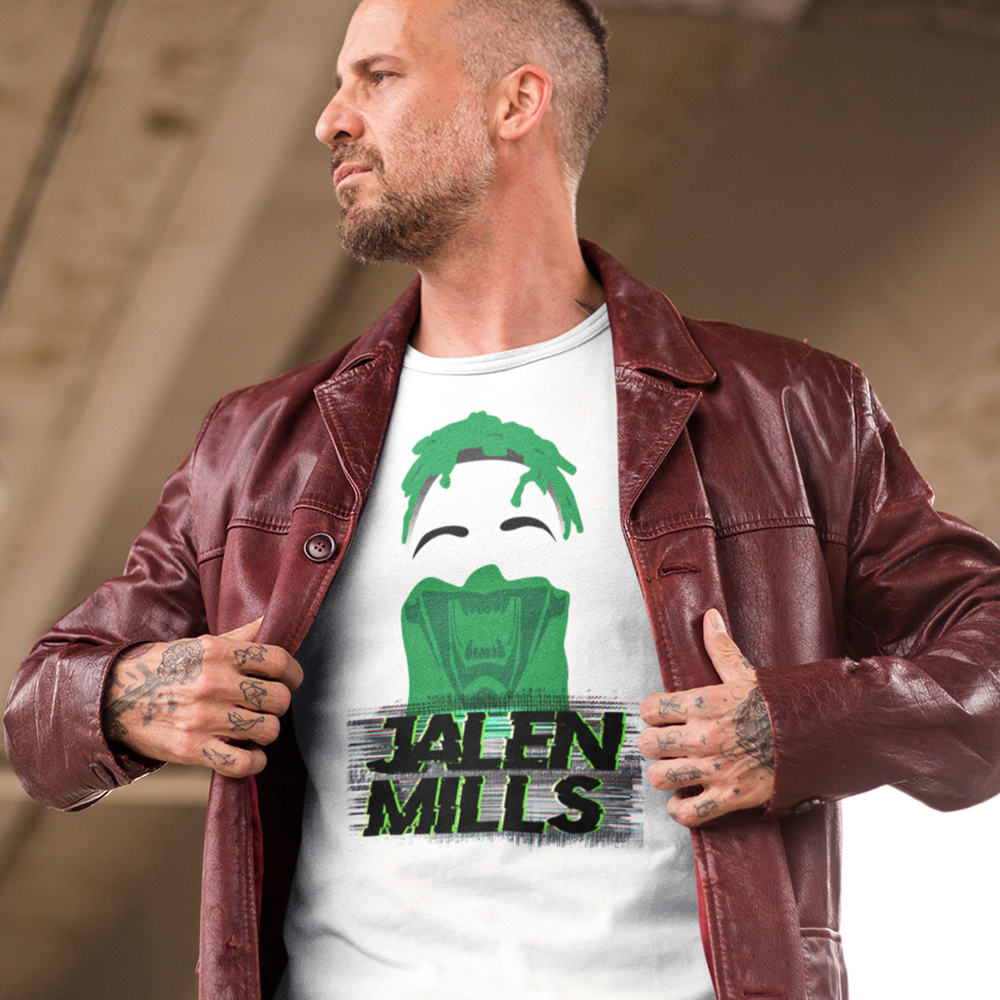 Jalen Mills by MAWI, 'Villain' Men's Tee