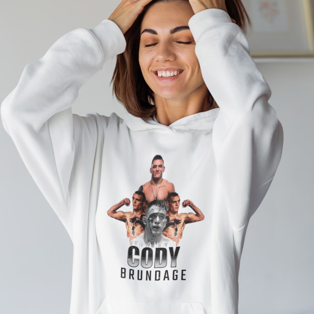 Cody Brundage Women's Hoodie, Black Logo