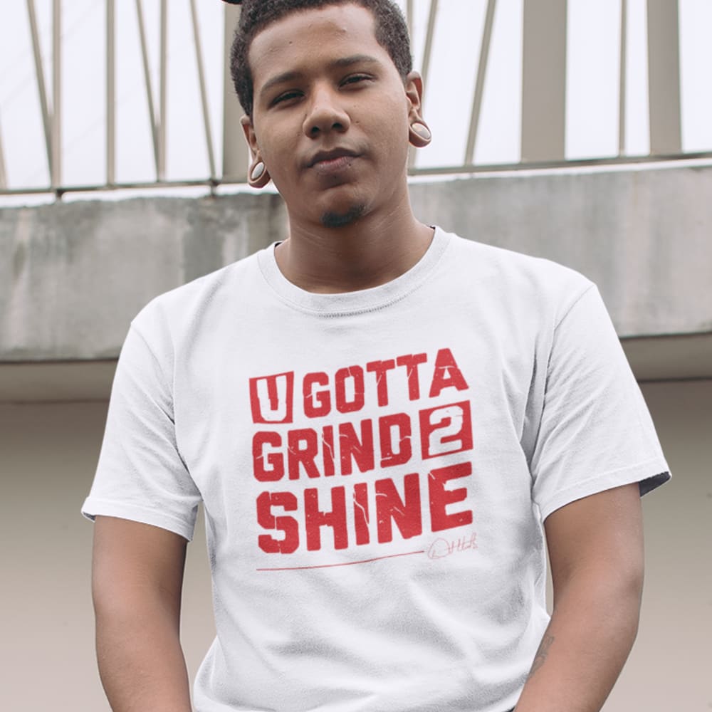 Natural Goldglover Orlando Thill Hudson Sr. T-Shirt, Red Logo