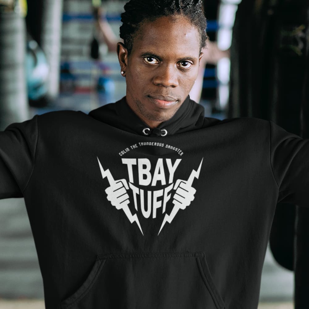 TBAY TUFF by Colin Sangster, Hoodie, White Logo