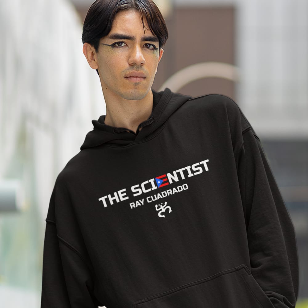 "The Scientist" PR Flag Hoodie, White Logo