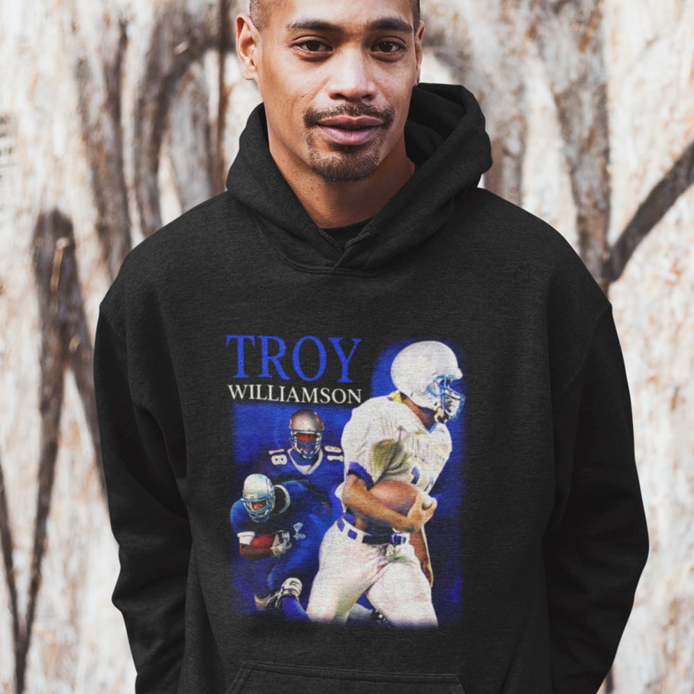 Troy Williamson Hoodie, White Logo