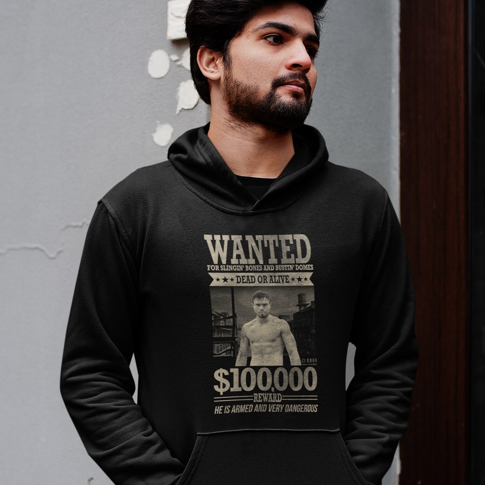 Peek Nation in Wanted Design by Trevor Peek Hoodie, Light Logo