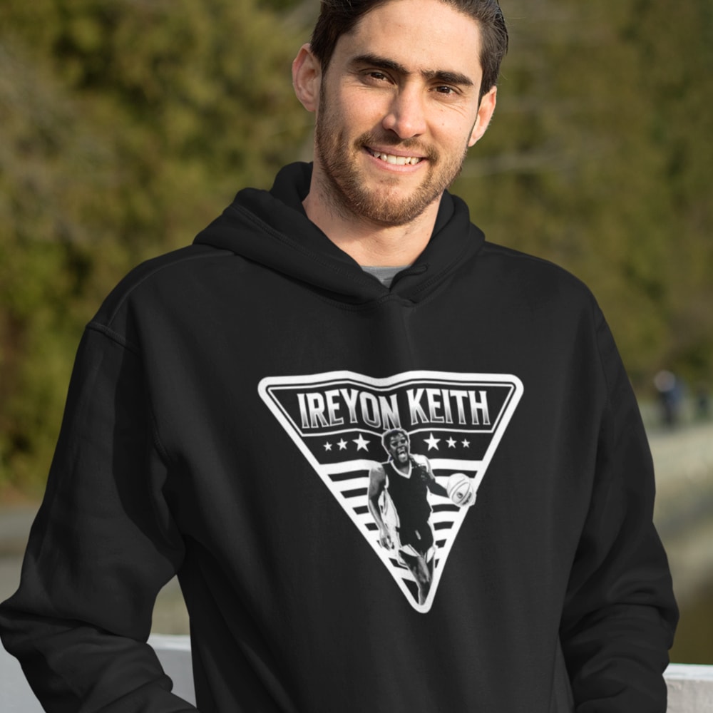 Ireyon Keith Hoodie, White Logo