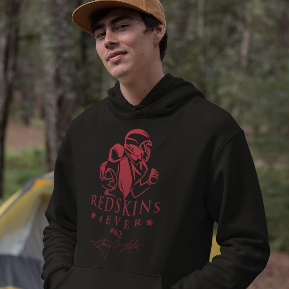 Redskins #62 by Anthony Laster Hoodie