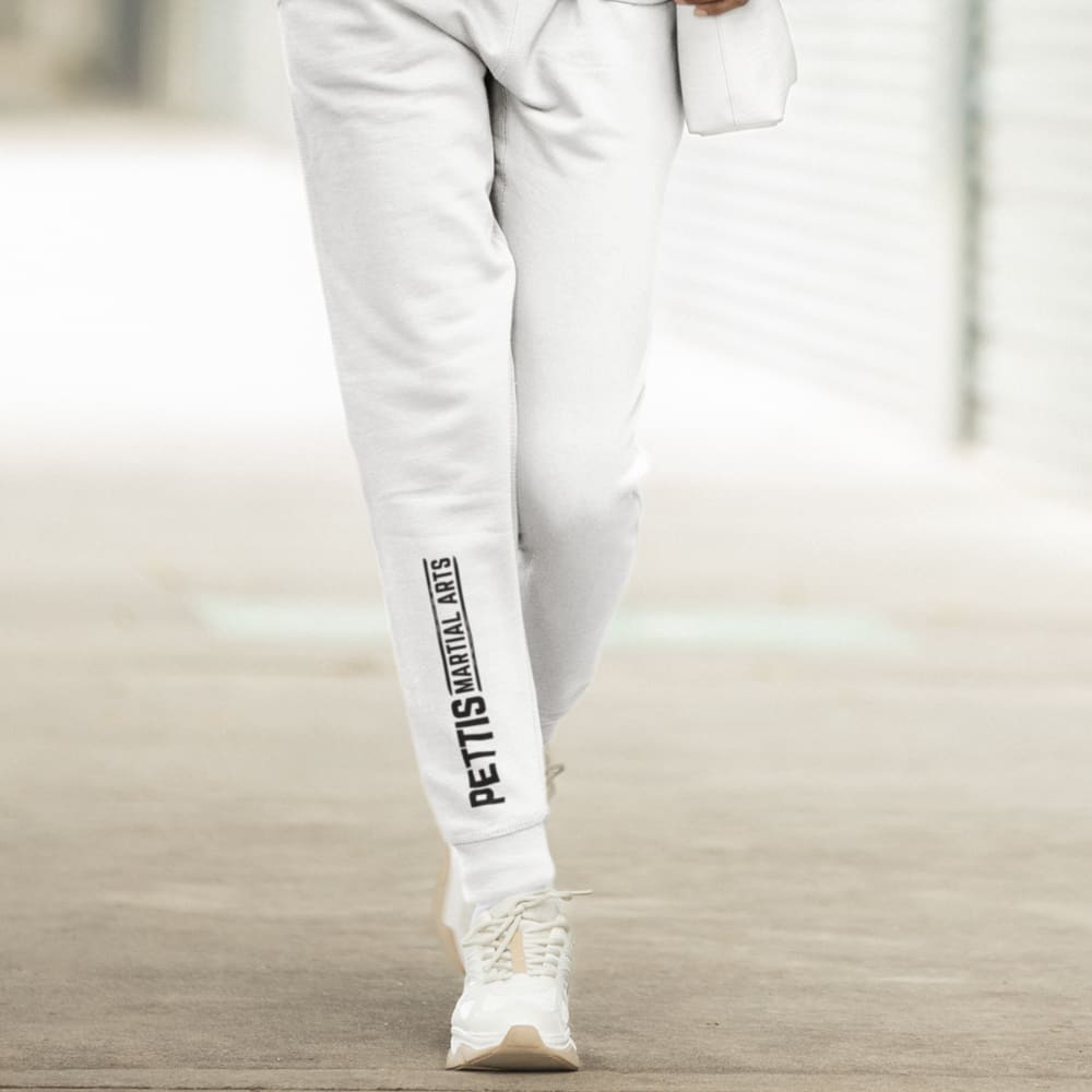   Pettis Martial Arts Gym Jogger, All Black Logo