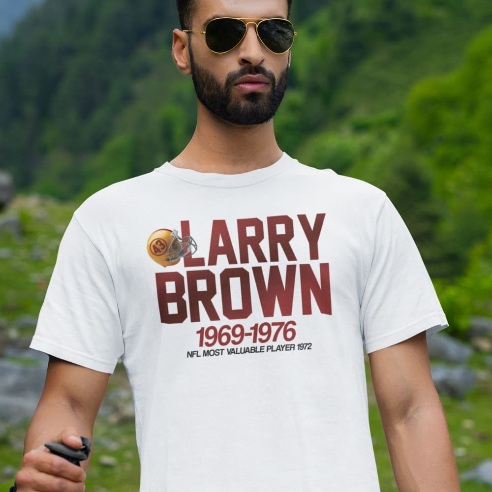 Larry Brown T-Shirt, Red Logo