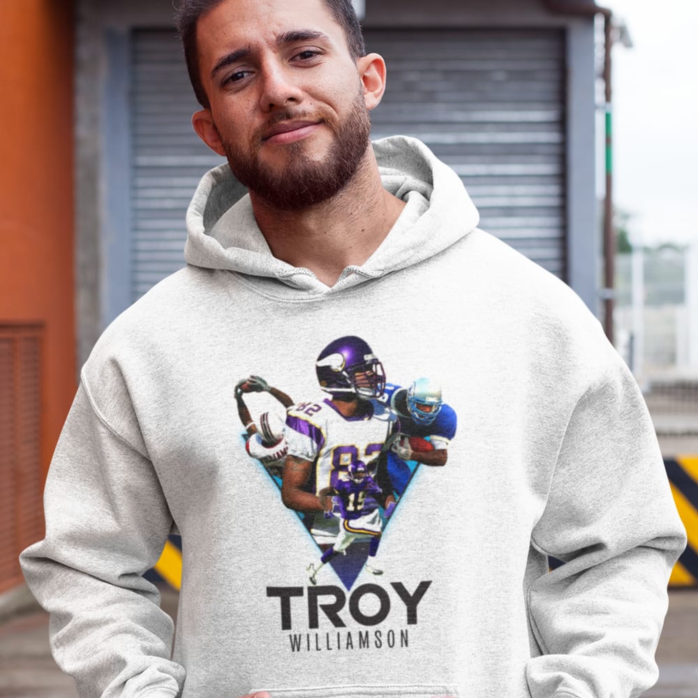 Troy Williamson II Hoodie, Black Logo