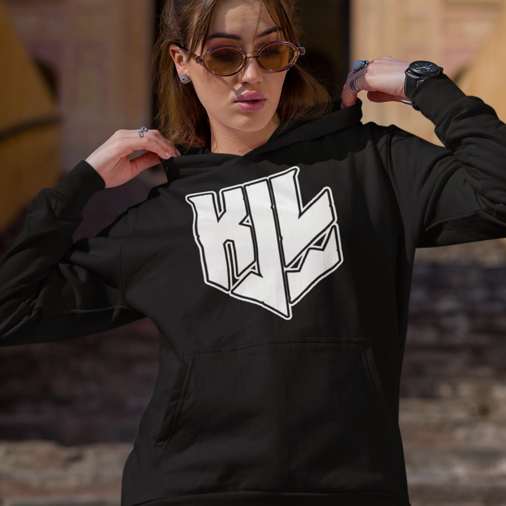 KJ Lewis Unisex Hoodie, Light Logo