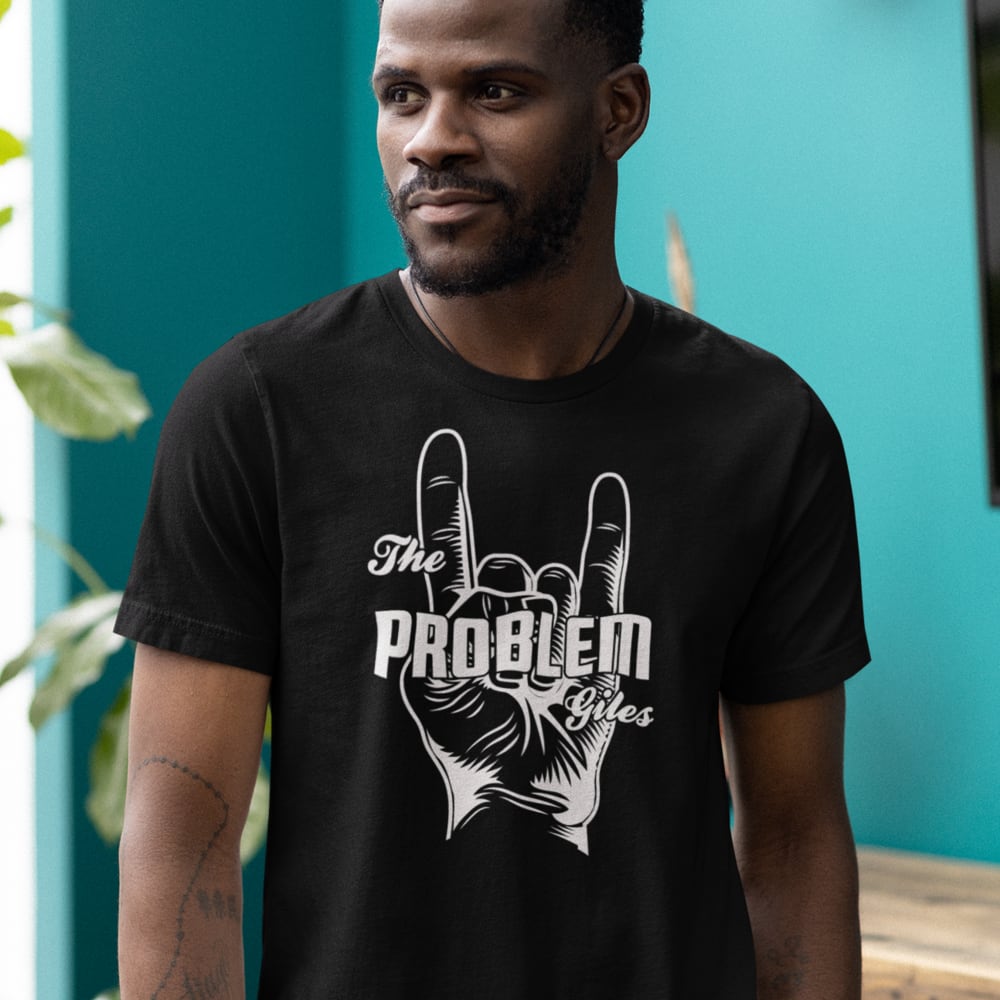 "The Problem" by Trevin Giles, Men's T-Shirt, White Logo