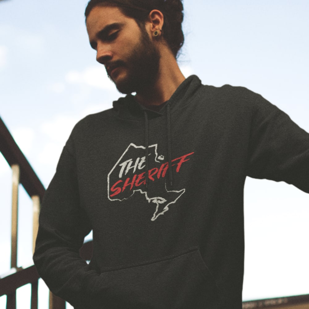 Sheriff by Sean Allen Hoodie, Light Logo