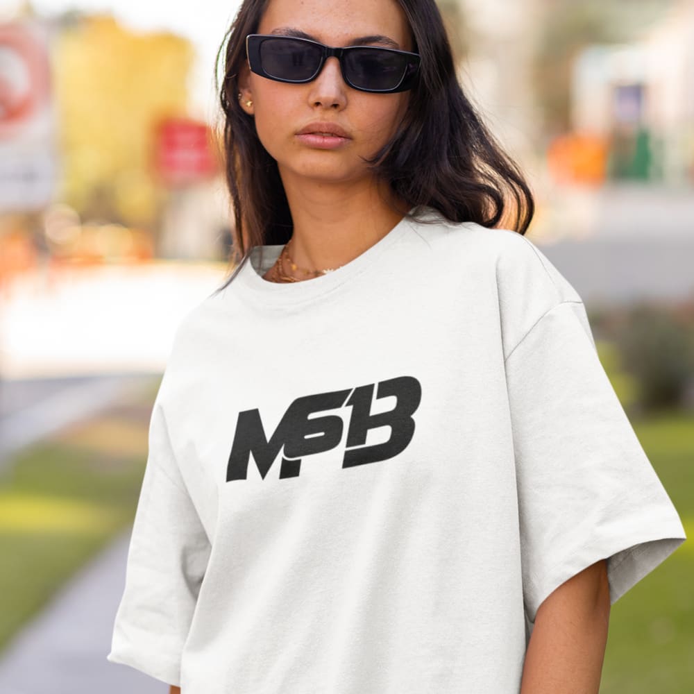 "MB61" by Michaela Boyle Women's T-Shirt, Black Log