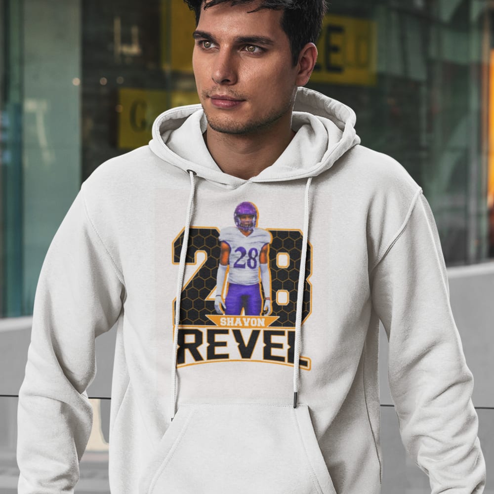28 Shavon Revel Hoodie, Black Logo