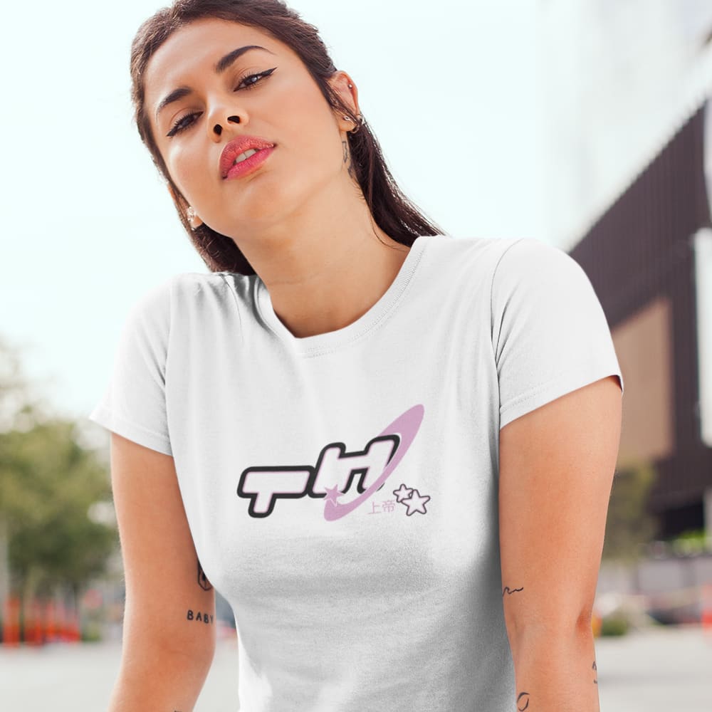 "TH" by Trevon Hogan T-Shirt, Pink Logo