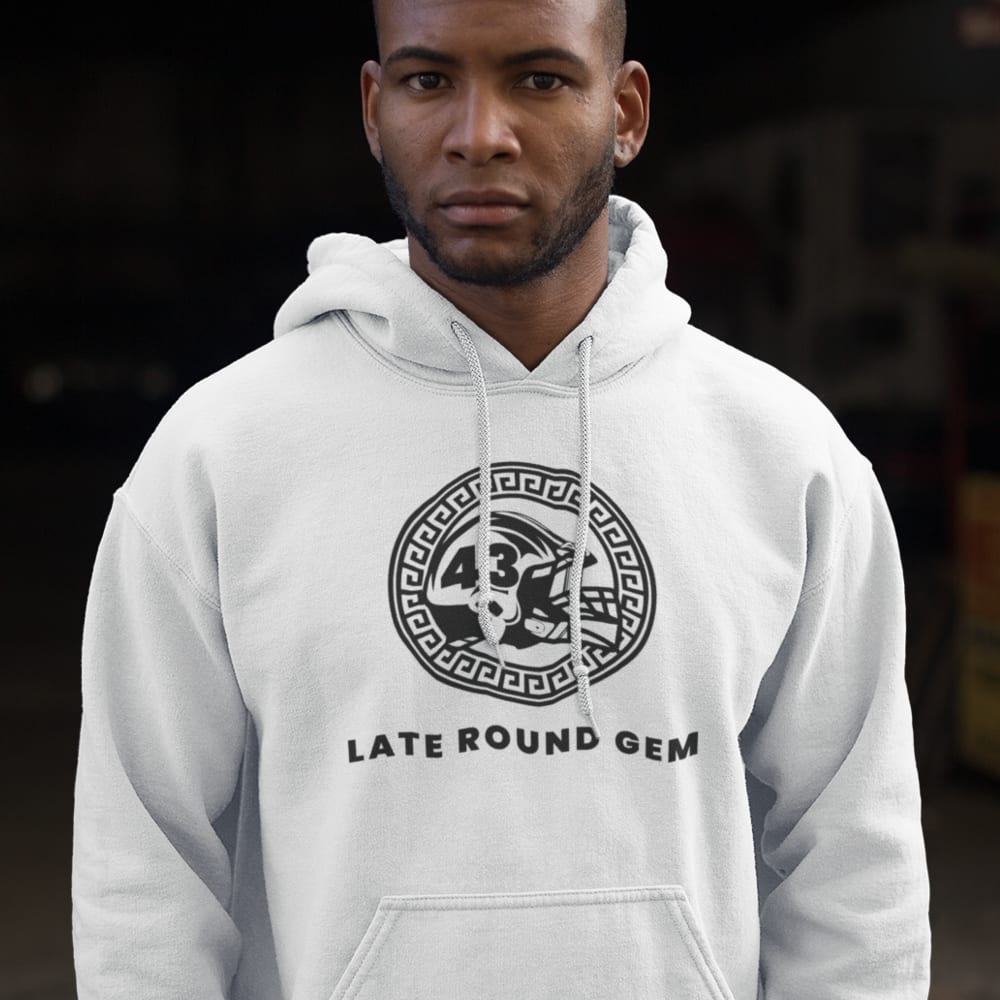 Late Round Gem Lonnie Young Hoodie, Black Logo