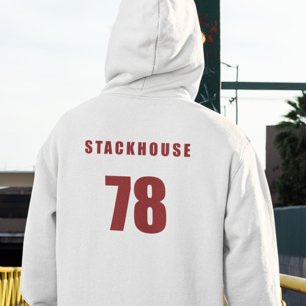 Naz Stackhouse #78 Hoodie Red Logo