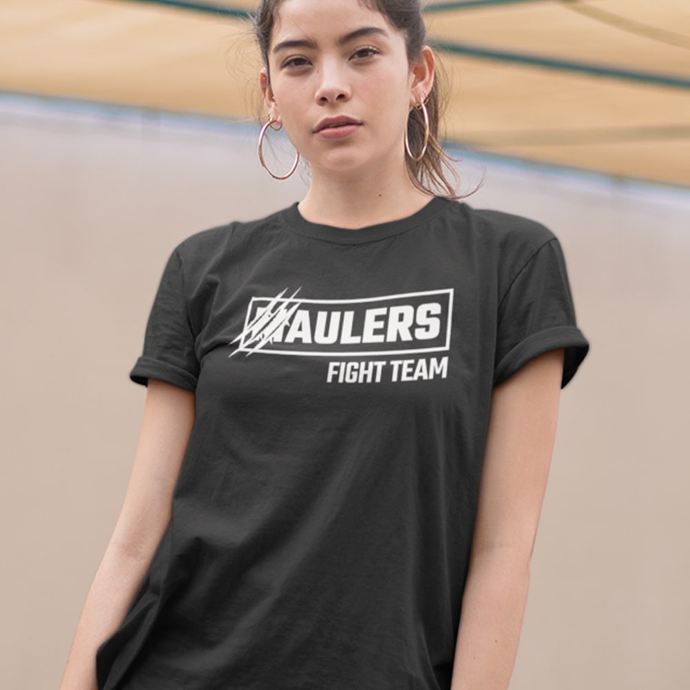  Maulers Fight Team Unisex T-Shirt, White Logo