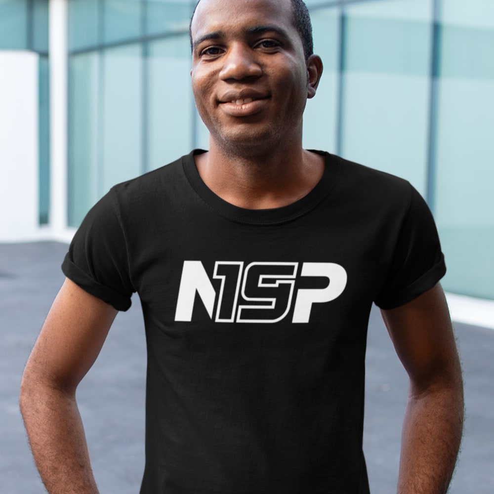  "N19P" by Nikita Pavlychev Men's T-Shirt, White Logo