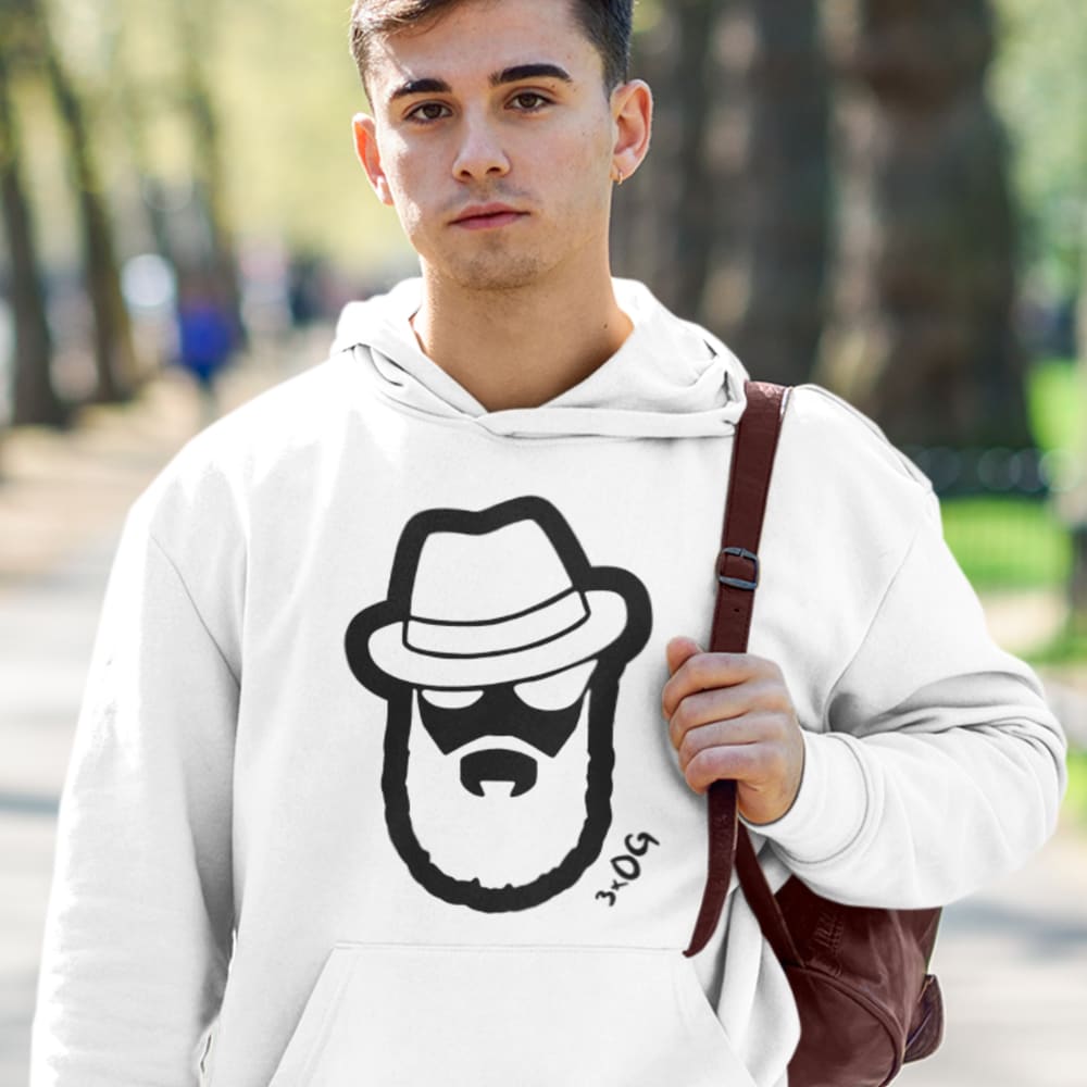 3xOG by Otis Griffin Hoodie, Black Logo