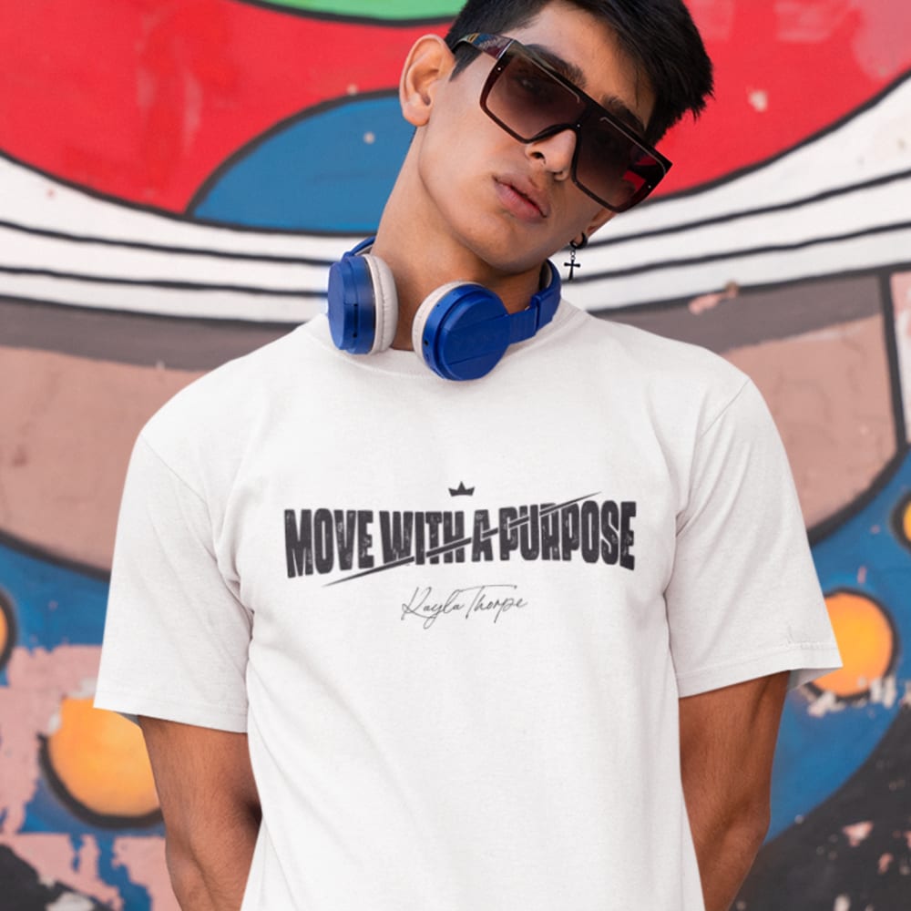Kayla Thorpe "Move With A Purpose" Shirt, Black Logo