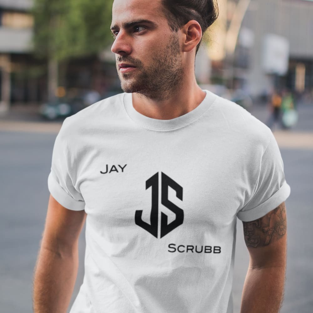 "JS" by Jay Scrubb Shirt, Dark Logo