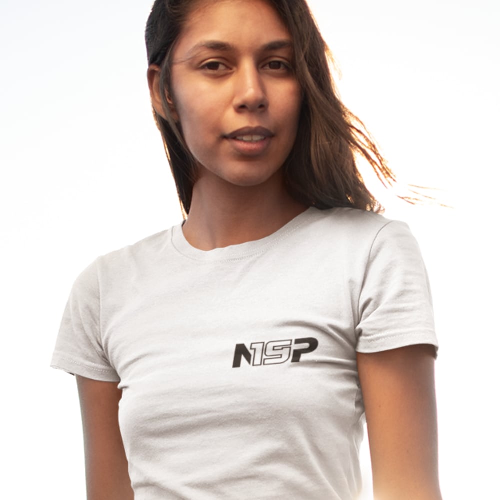 "N19P" by Nikita Pavlychev Women's T-Shirt, Black Mini Logo