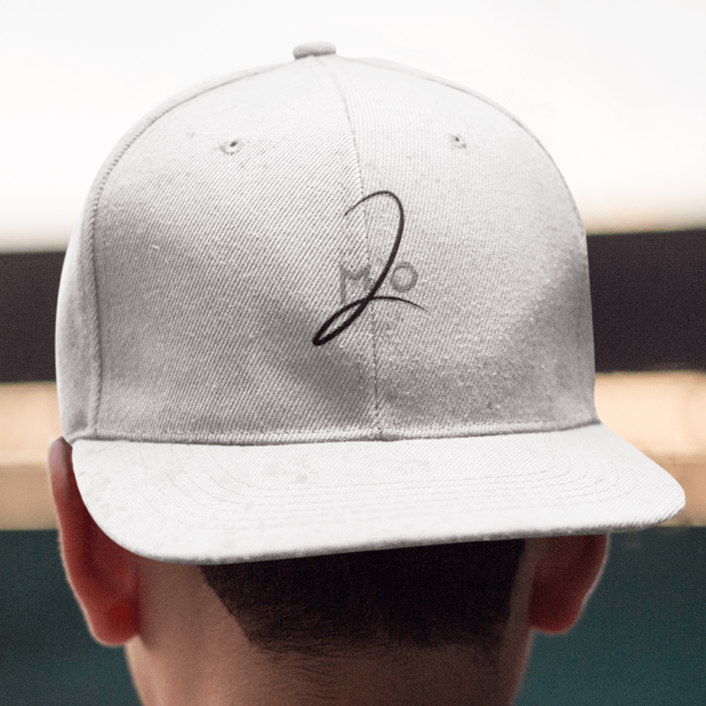 "MO2" by Mo Mohamed Hat, Black Logo