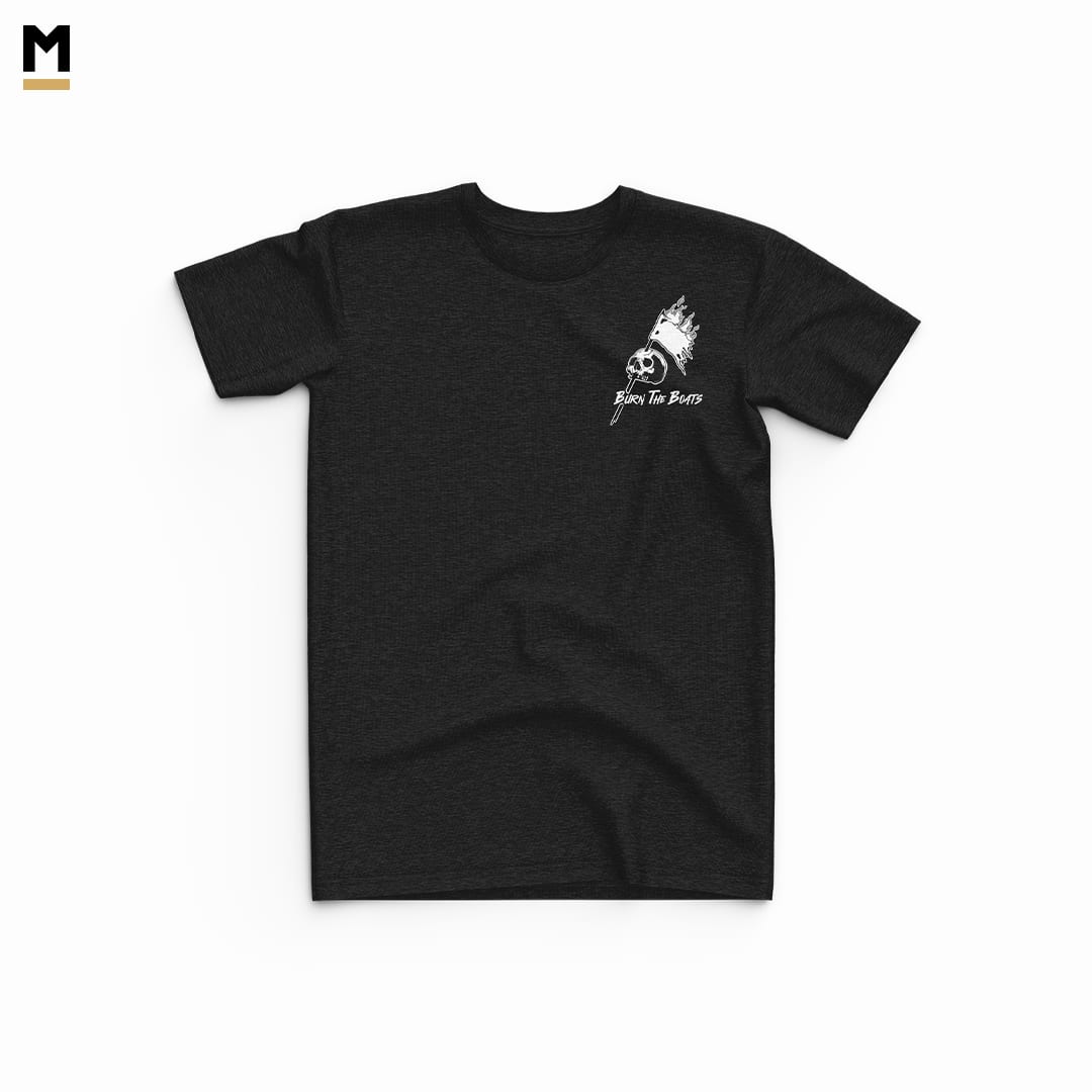 Burn the Boats by AJ Hotchkins T-Shirt