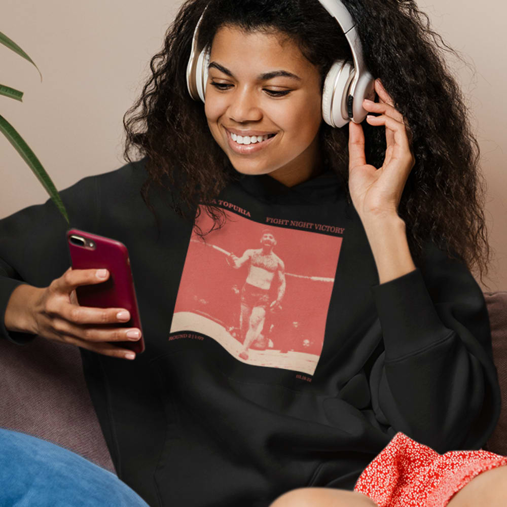 Ilia Topuria Fight Night Victory V#2 Women's Hoodie