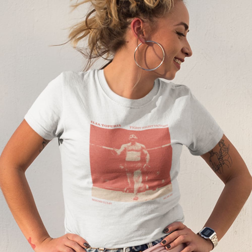 Ilia Topuria Fight Night Victory V#2 Women's T-Shirt 