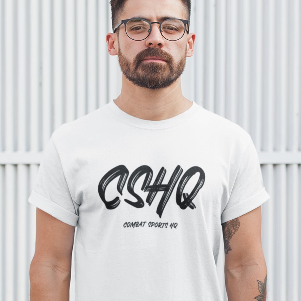 Combat Sports HQ "CSHQ" Shirt, Black Logo V3