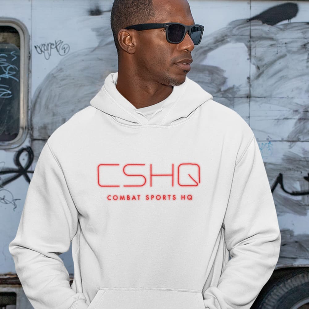 Combat Sports HQ "CSHQ" Hoodie, Red Logo
