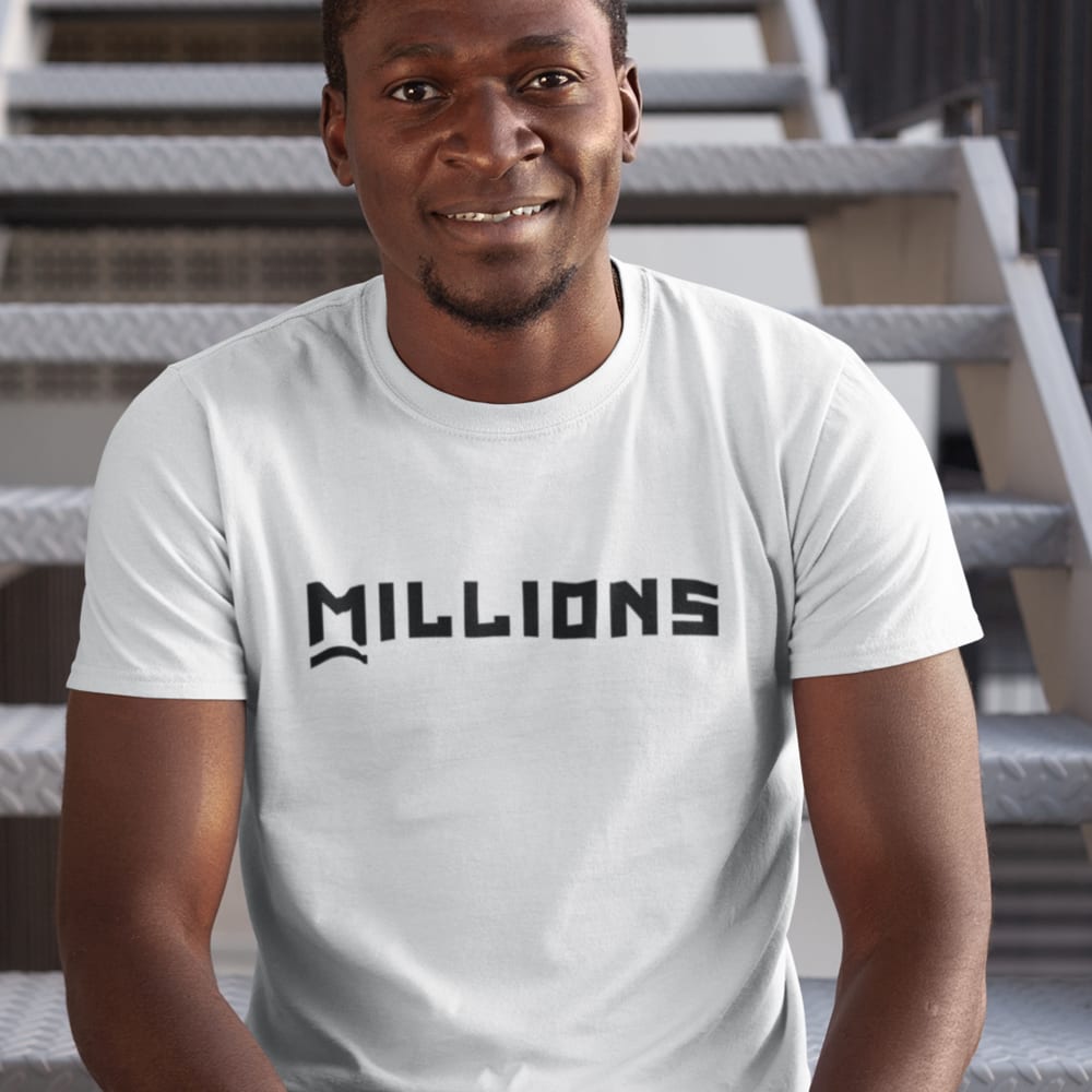 Millions T-shirt, Black Logo