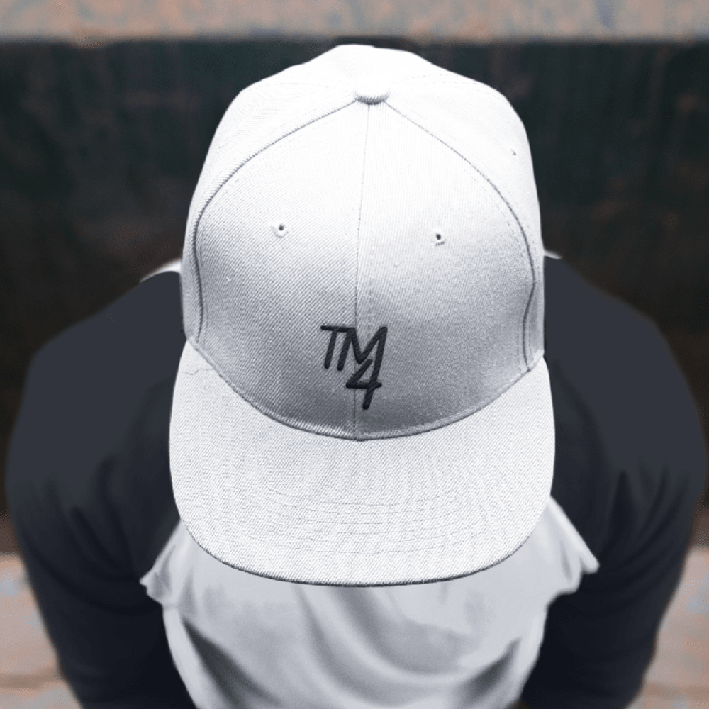   "TM4" by Tre Maronic - Hat [Black Logo]
