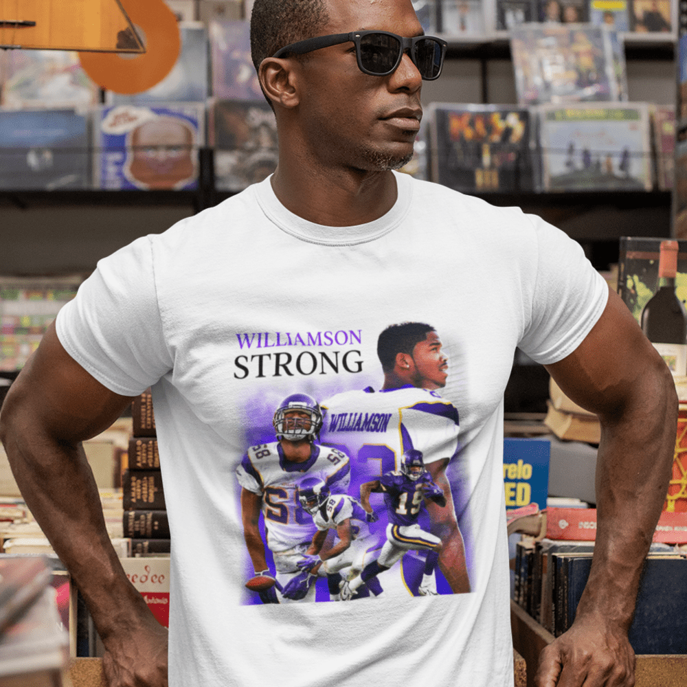 Williamson Strong by Troy Williamson T-Shirt, Dark Logo
