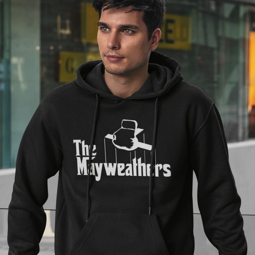 The Mayweathers by Jeff Mayweather Unisex hoodie, White Logo