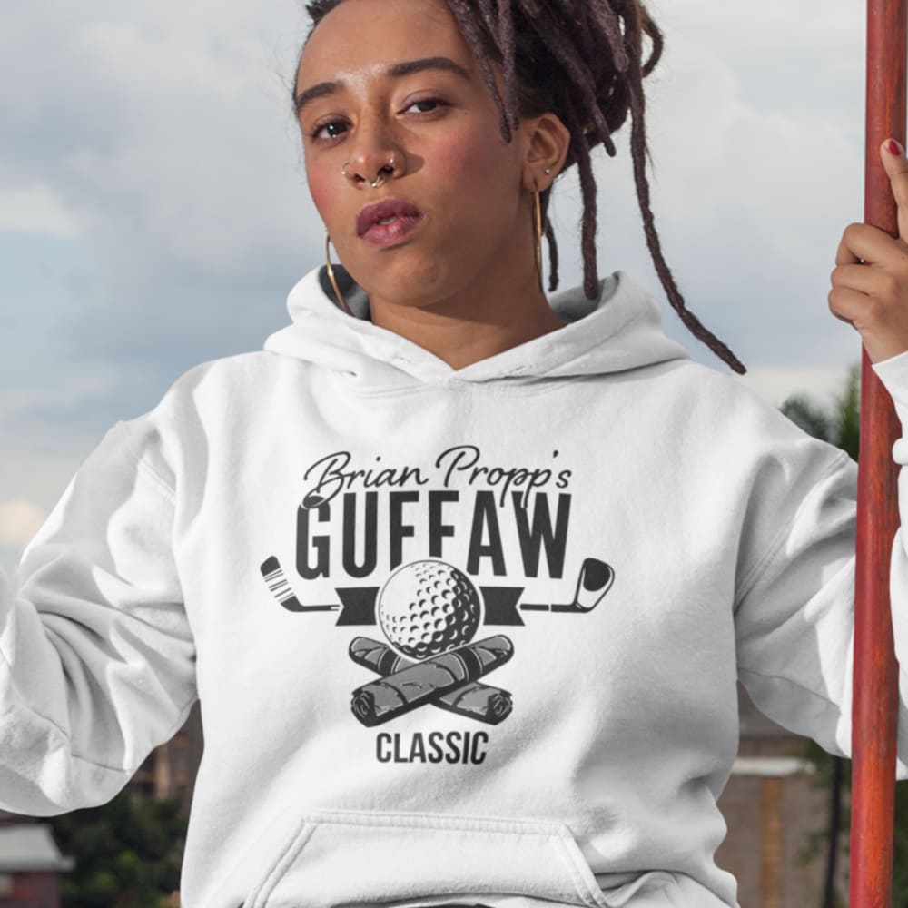  Brian Propp Guffaw Classic Unisex Hoodie, Black Logo