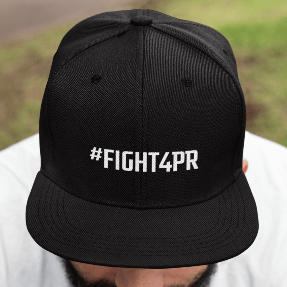 “FIGHT4PR” Blake Orr Hat, White Logo